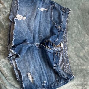 Denim Blue Women's Shorts
